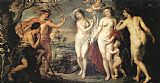 Judgment Canvas Paintings - The Judgment of Paris